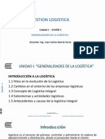 Gestión logística evolución