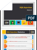 CEH v9 Module 13 SQL Injection PDF