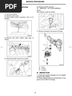 Oil Cooler (AT Vehicles Only) : A: Removal