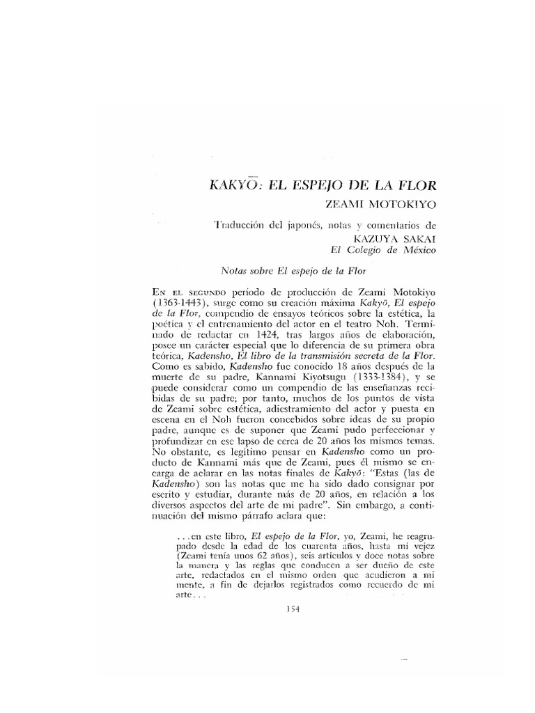 Zeami PDF | PDF | Bailes | Ritmo