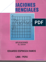 ECUACIONES DIFERENCIALES