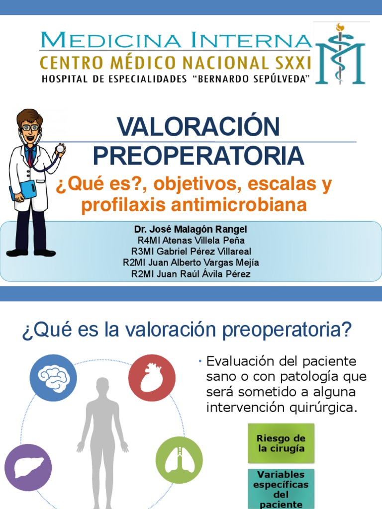 Valoración Preoperatoria PDF | PDF | Cirugía bariátrica ...