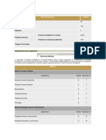 Plan de Estudios Sevilla