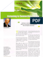 Listening & Connecting People