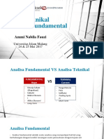 Analisa Fundamental Pasar Modal