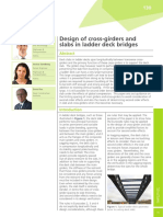 Design of Cross-Girders and Slabs in Ladder Deck Bridges PDF