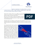 Lidar For Automotive Applications: A First Sensor White Paper