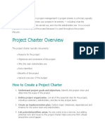 What Is A Project Charter in Project Management