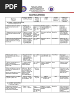 Action Plan Sa Filipino | PDF