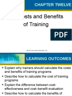 The Costs and Benefits of Training: Chapter Twelve