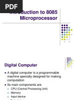 Introduction To 8085 Microprocessor - Dr.P.Yogesh