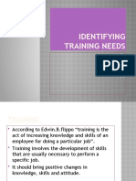 Identifying Training Needs: by Nissar S3 Mba IMT Allepy