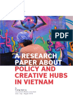 Research Paper About Policy and Creative Hubs in Vietnam PDF