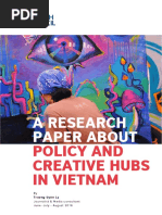 Research Paper About Policy and Creative Hubs in Vietnam PDF