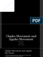 Chipko Movement