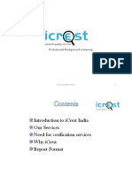 ICrest Background Verifications