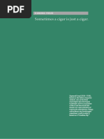 Sometimes A Cigar Is Just A Cigar.: Sigmundfreud
