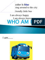 I Like Going Around To The City I Am A Friendly Little Bus I Am Always Happy I Am Always Brave