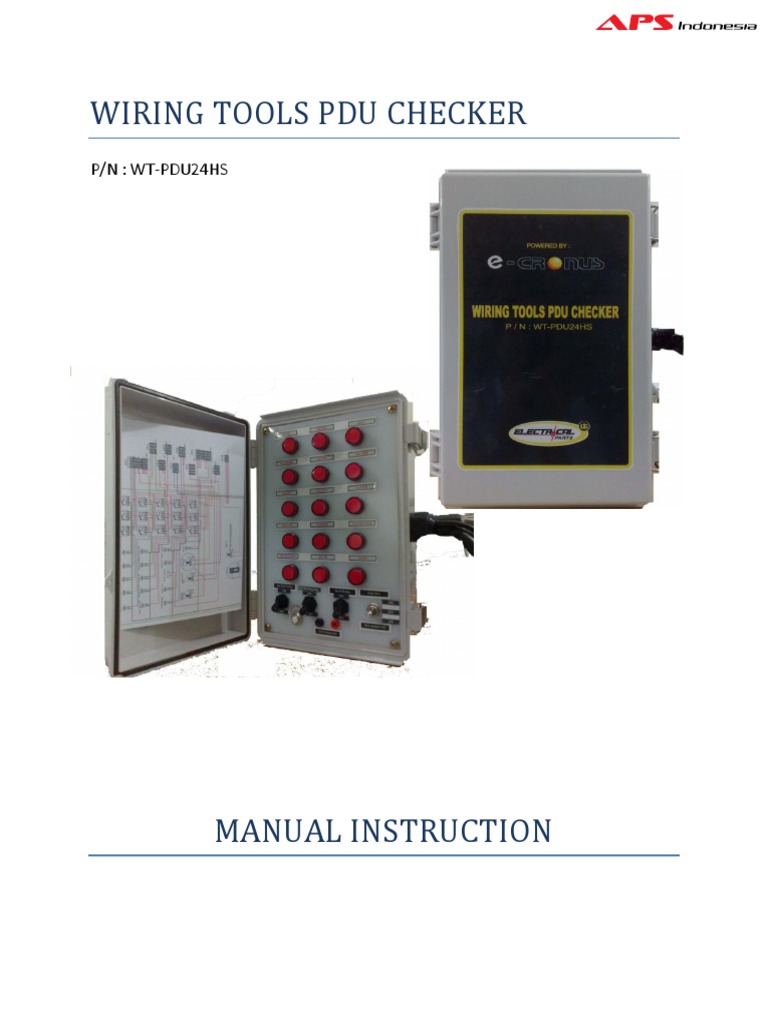 Panduan Penggunaan PDU Checker | PDF