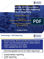 ESG Reporting in HK - Ricky