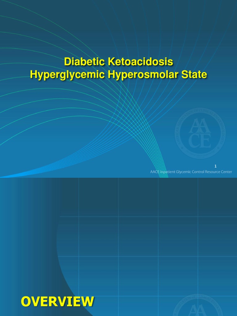 Diabetic Ketoacidosis and HHS Overview | PDF | Hyperglycemia | Diabetes ...
