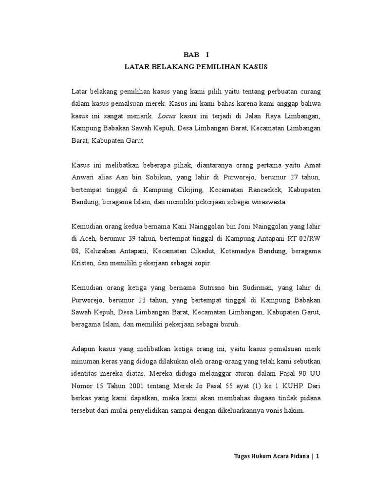 Artikel Bahasa Inggris Hukum