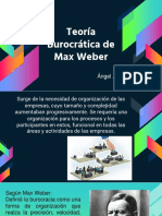 Teoria Burocratica Max W.