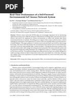 Sensors: Real-Time Performance of A Self-Powered Environmental Iot Sensor Network System