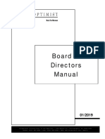 Board of Directors Manual 2019