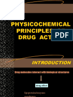 Physicochemical Principlesof Drug Action