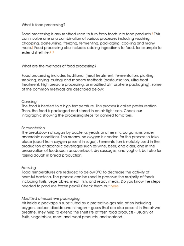 what-is-food-processing-pdf-food-processing-food-preservation