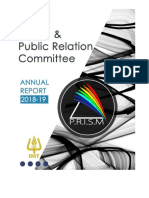 IMT Dubai Media and Public Relations Committee Report 2018-19