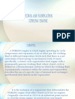 Design and Fabrication Stirling Engine