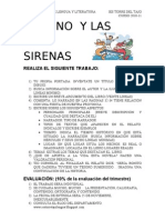 Trabajo Balbino y Las Sirenas