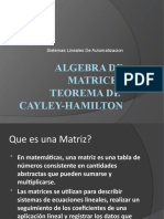 Algebra de Matrices