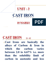 CH - 3 Cast Iron