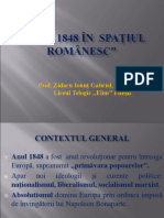 233-Prezentare Anul 1848 În Spaţiul Românesc. Cls. VIII