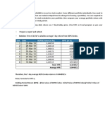 S.N. Date NEPSE Value (In RS) HPR (In %) : Total HPR Average HPR