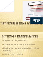 English - Language Arts - Theories in Reading Instruction