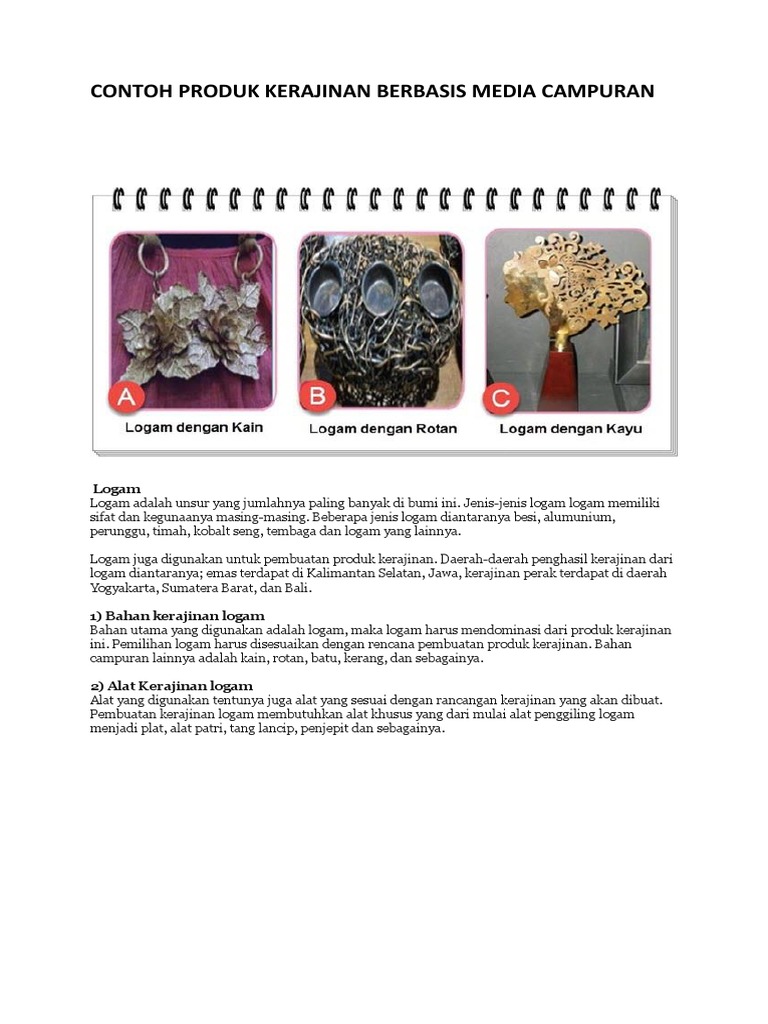 Unsur Yang Terdapat Dalam Pembuatan Produk Kerajinan Unsur Yang Terdapat Dalam Pembuatan Produk Kerajinan