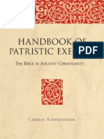 Kannengiesser Charles - Handbook of Patristic Exegesis - Bible in Ancient Christianity [2006]