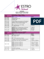 Astro School Timetable