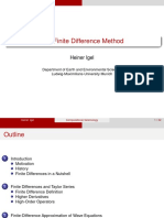 01-1 Finite Difference Method