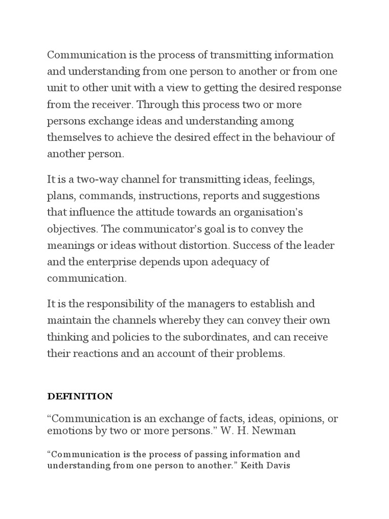Unit 4 | PDF | Communication | Cognitive Science