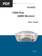 SinoGNSS T300 Plus GNSS Receiver - User Manual - V1.0 - ENG PDF