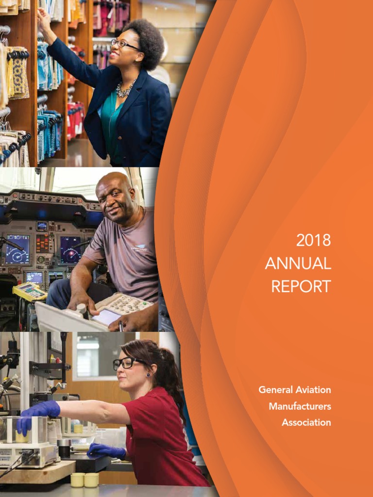 GAMA 2018 Annual Report FINAL PDF PDF Federal Aviation