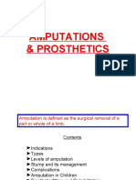 Amputation and Prosthetics