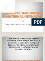 Kegawat Daruratan Maternal Neonatal