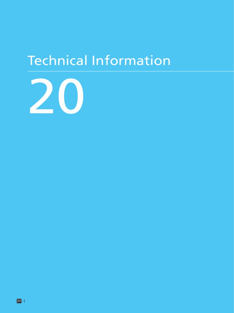 20 - Technical Information PDF | PDF | Calorie | Fahrenheit