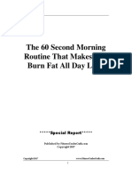 0 - 60 Second Morning Routine - Bonus PDF